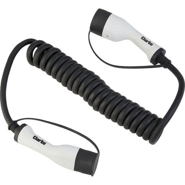 Clarke 6267038 CEV32CC480 Type 2 to Type 2 EV Charging Cable – 480V / 32A (22kW)