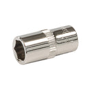 Silverline 545489 Socket 1/4" Drive 6pt Metric