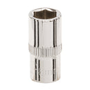 Silverline 545489 Socket 1/4" Drive 6pt Metric