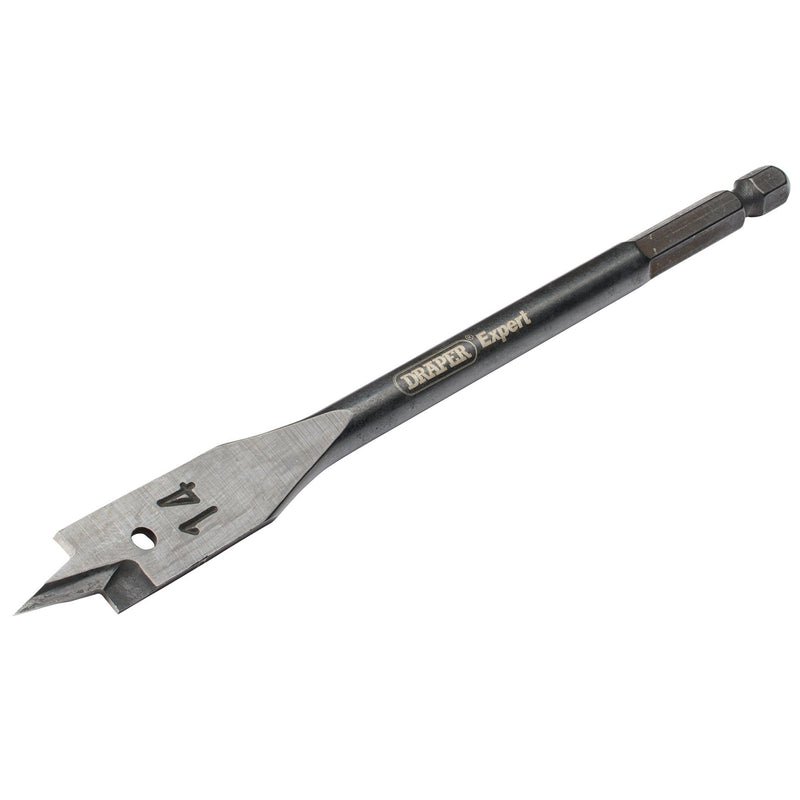 Draper 54555 Draper Expert Flat Wood Bit, 14mm