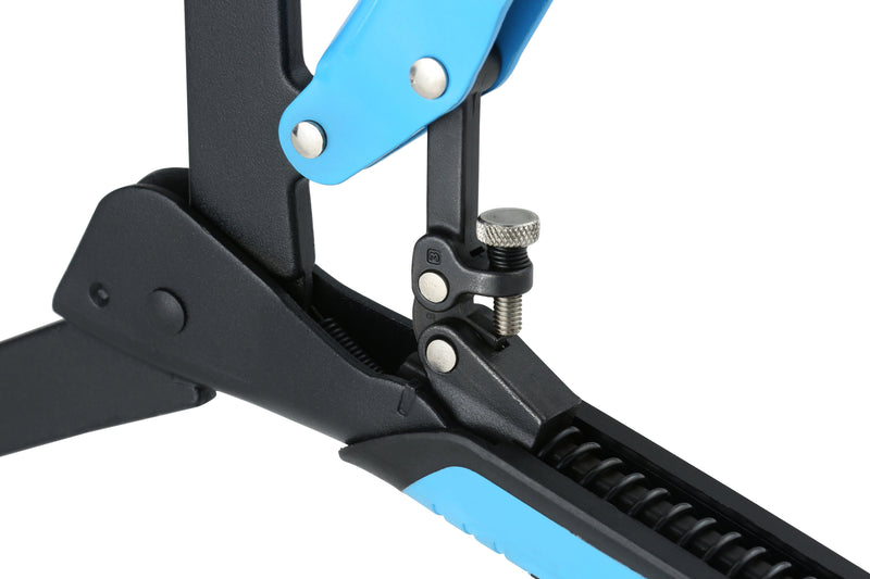 OX Hand Tools P204802 Auto Adjust 11-Inch C Clamp With Swivel Pad - Gripped