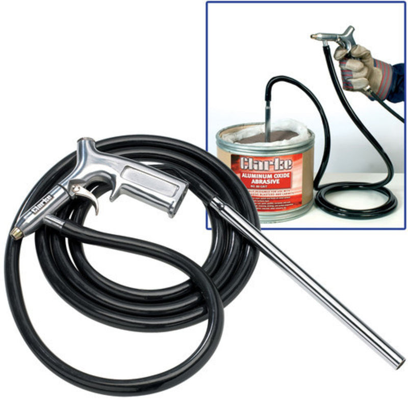 Clarke 5091103 SB4 Sandblast Kit & Pick-up Hose