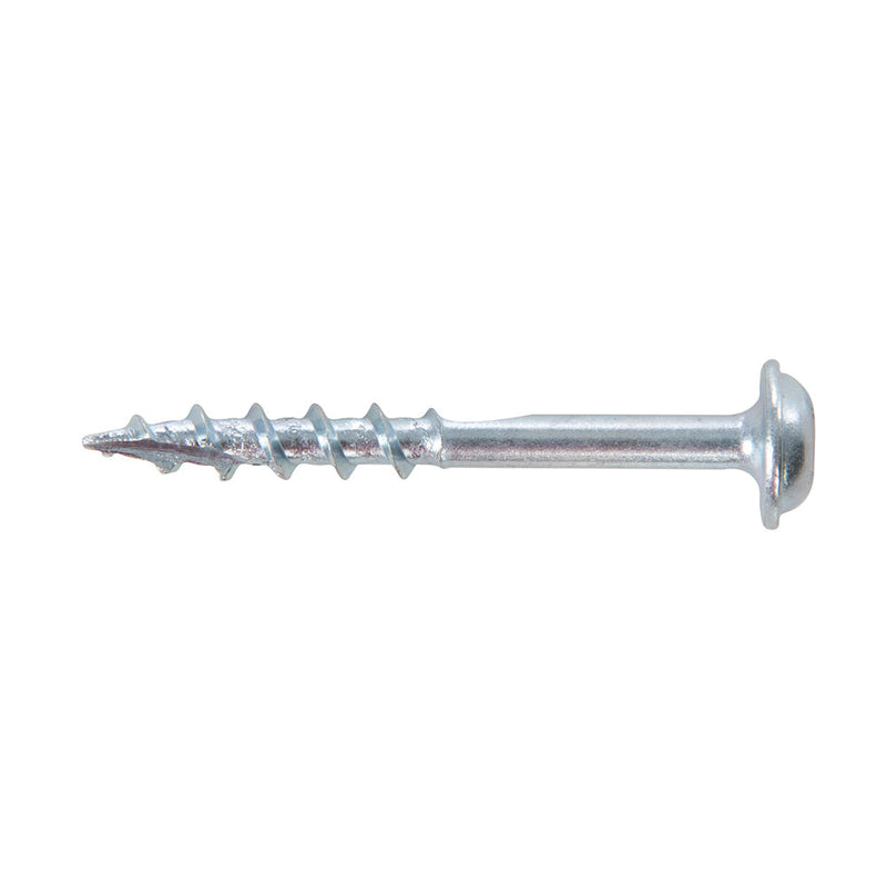 Triton 560821 Zinc Pocket-Hole Screws Washer Head Coarse