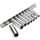 Clarke 1700817 PRO411 8 Piece 1/4" Drive Anti Slip Metric Socket Set