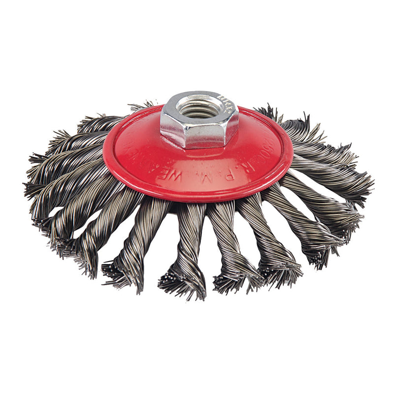 Silverline 580493 Steel Twist-Knot Brush