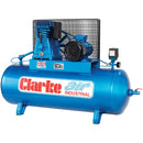 Clarke 2092360 XE36C200 (WIS) 30cfm 200 Litre 7.5HP Industrial Air Compressor (400V)