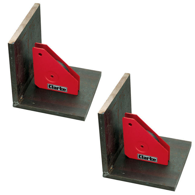 Clarke 1800117 CHT117 Pair of Magnetic Weld Clamps
