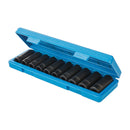 Silverline 586290 Deep Impact Socket Set 1/2" Drive 6pt Metric 10pce