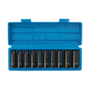 Silverline 586290 Deep Impact Socket Set 1/2" Drive 6pt Metric 10pce