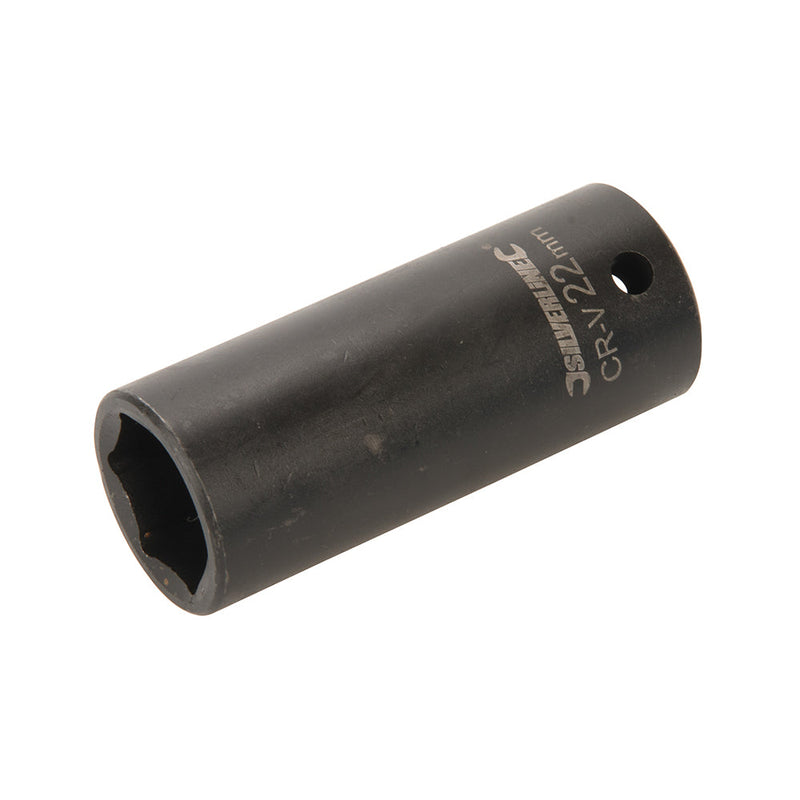Silverline 586290 Deep Impact Socket Set 1/2" Drive 6pt Metric 10pce