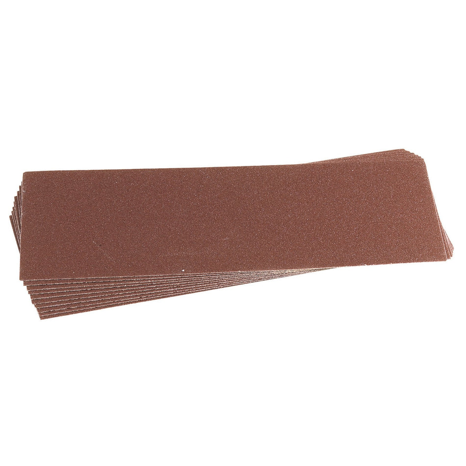 Draper 59109 Assorted Aluminium Oxide Sanding Sheets, 280 x 115mm (Pack of 10)