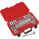 Clarke 1700755 PRO349 3/8" Drive Imperial/Metric 55 Piece Socket Set