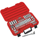 Clarke 1700755 PRO349 3/8" Drive Imperial/Metric 55 Piece Socket Set