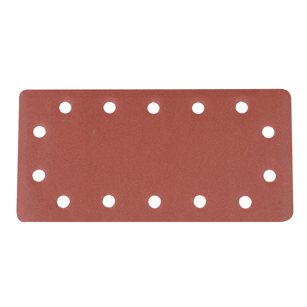 Silverline 595752 Hook & Loop 1/2 Sheets Punched 10pk