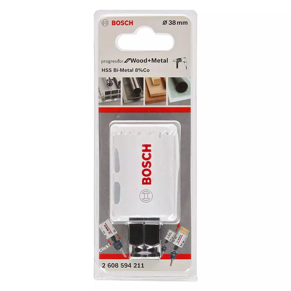 Bosch 2608594211 38mm Progressor Holesaw for Multi-Purpose