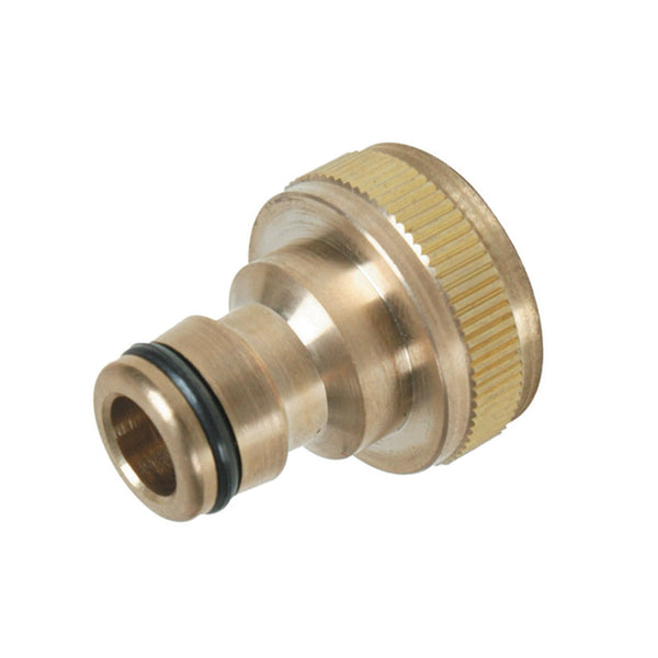 Silverline 598438 Tap Connector Brass