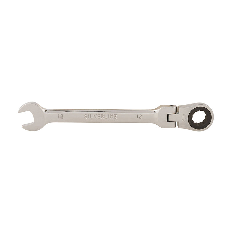 Silverline 598523 Flexible Head Ratchet Spanner