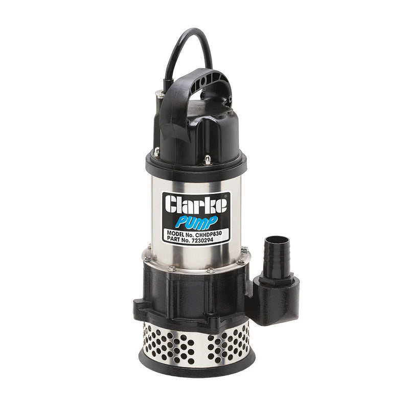 Clarke 7230294 CHHDP830 1_" 830W 180Lpm 20m High-head Draining Pump (230V)