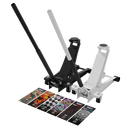 Sealey 2000CB Low Entry Custom Design Trolley Jack with Rocket Lift 2 Tonne - Black