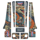 Sealey 2000CW Low Entry Custom Design Trolley Jack with Rocket Lift 2 Tonne - White