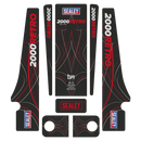 Sealey 2000CW Low Entry Custom Design Trolley Jack with Rocket Lift 2 Tonne - White