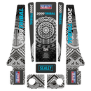 Sealey 2000CW Low Entry Custom Design Trolley Jack with Rocket Lift 2 Tonne - White