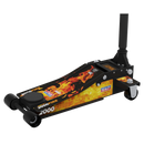 Sealey 2000CB Low Entry Custom Design Trolley Jack with Rocket Lift 2 Tonne - Black