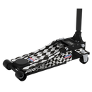 Sealey 2000CB Low Entry Custom Design Trolley Jack with Rocket Lift 2 Tonne - Black