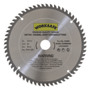 Sealey 25060 Worksafe¬Æ TCT Saw Blade 250 x 30mm 60tpu