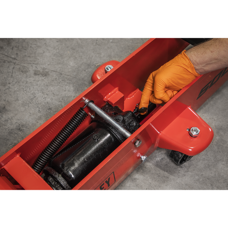 Sealey 5001 Premier Long Reach Trolley Jack 5 Tonne