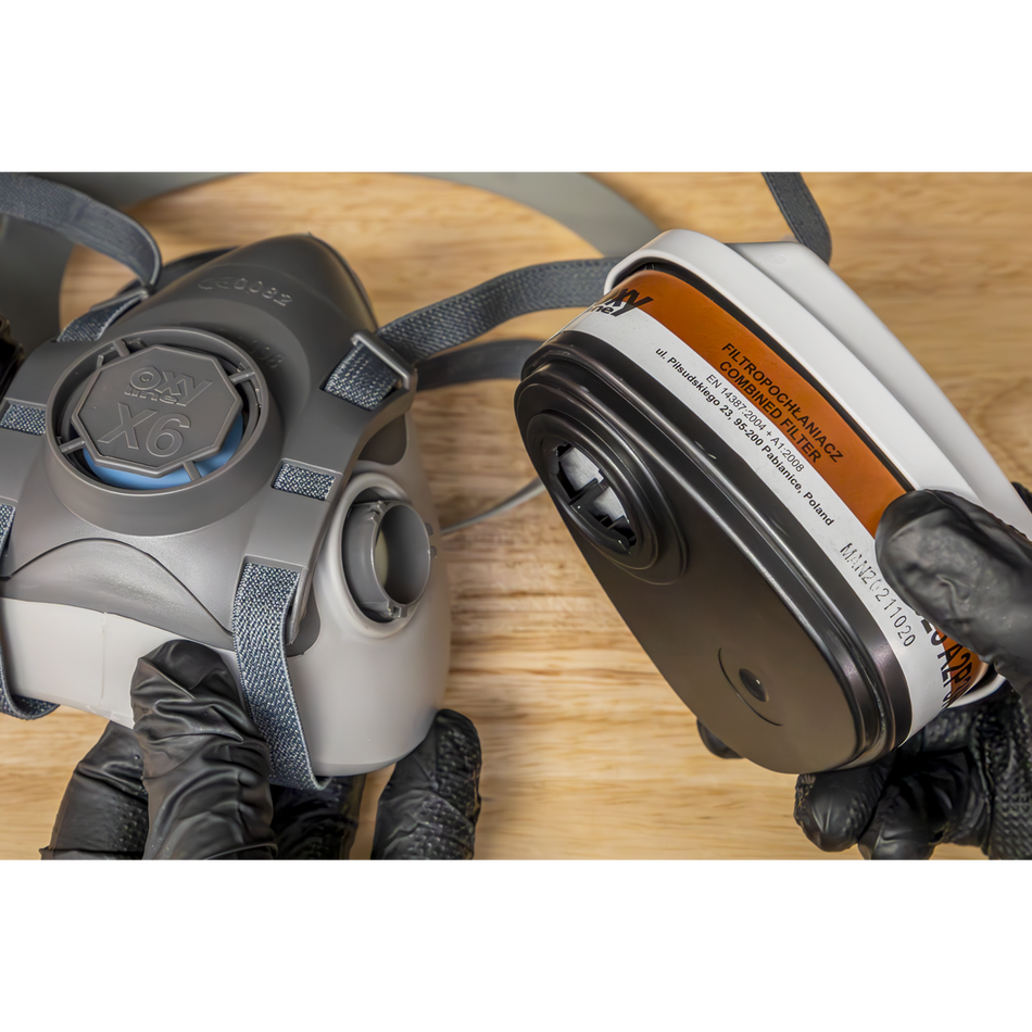 Sealey 9000 Reusable Half Mask without Filters