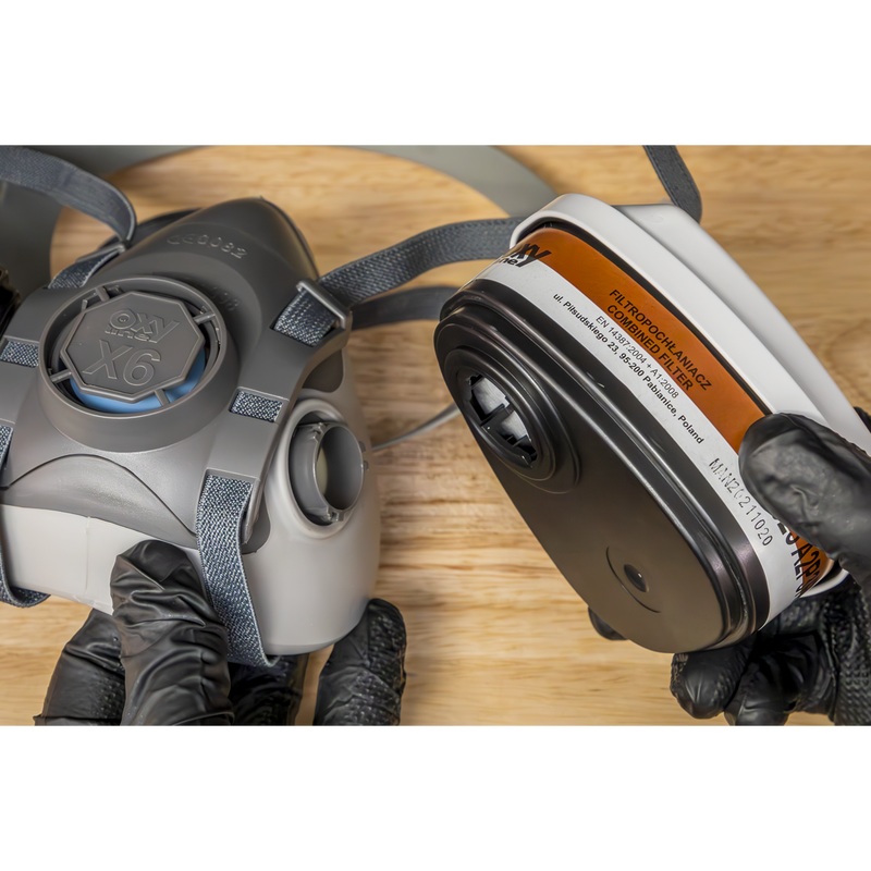 Sealey 9000 Reusable Half Mask without Filters