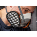 Sealey 9000 Reusable Half Mask without Filters