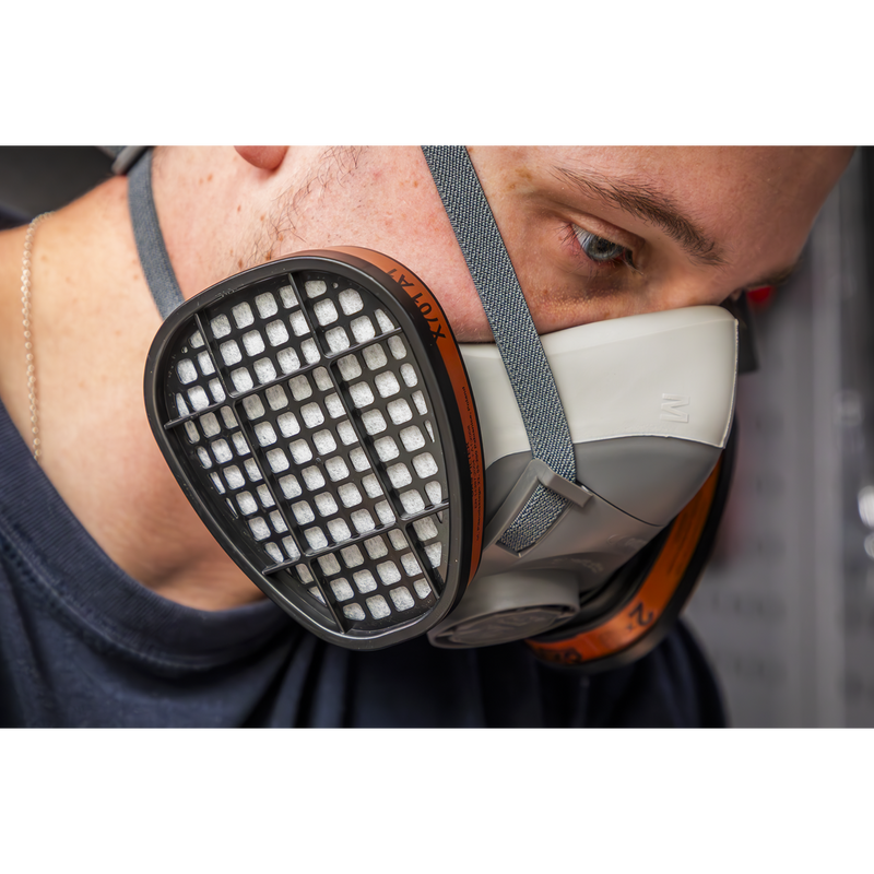 Sealey 9000 Reusable Half Mask without Filters