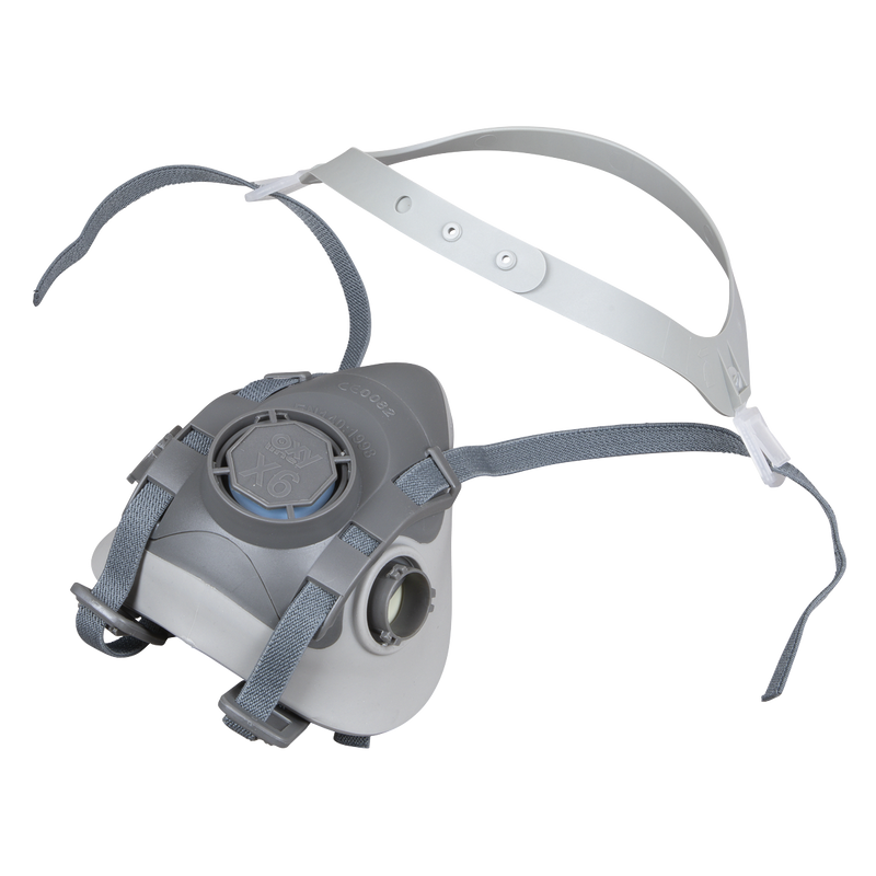 Sealey 9000 Reusable Half Mask without Filters