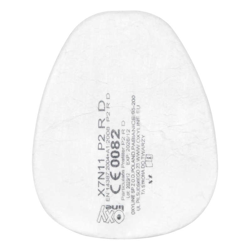 Sealey 9006 P2 R D Particulate Prefilter - Pack of 4