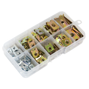 Sealey AB074SN Spire Nut Assortment 74pc