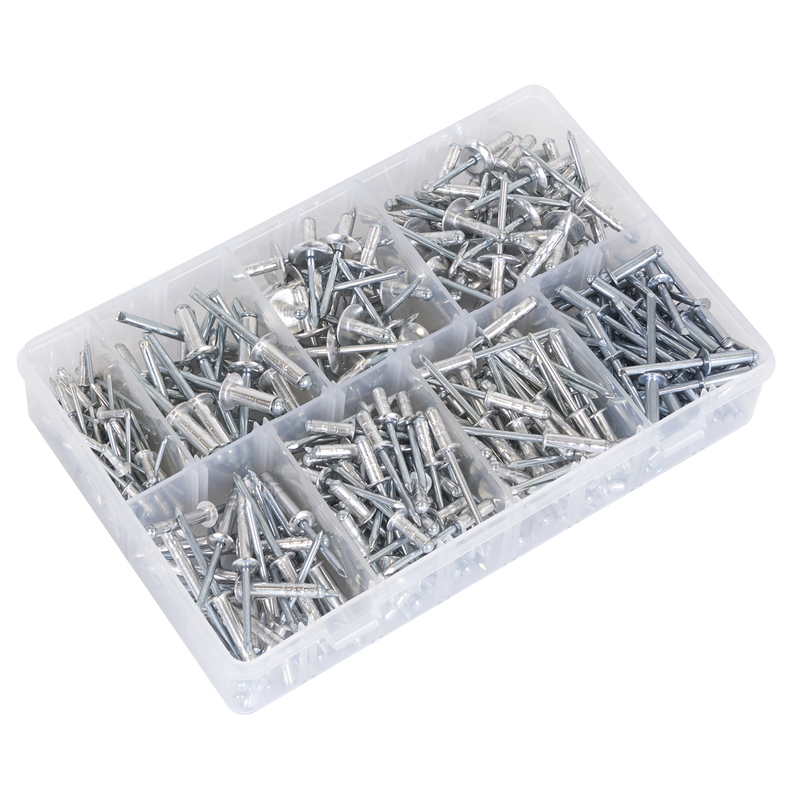 Sealey AB079AR Aluminium Rivet Assortment 335pc