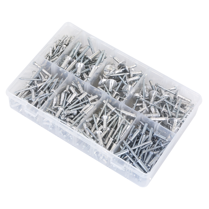 Sealey AB079AR Aluminium Rivet Assortment 335pc