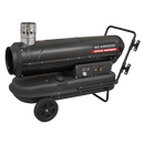 Sealey ABI1000COMBO Indirect Space Warmer Kerosene/Diesel Heater 102,000Btu/hr with 5M Ducting