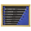 Sealey AHR3803 Adjustable Hand Reamer Set - 7pc