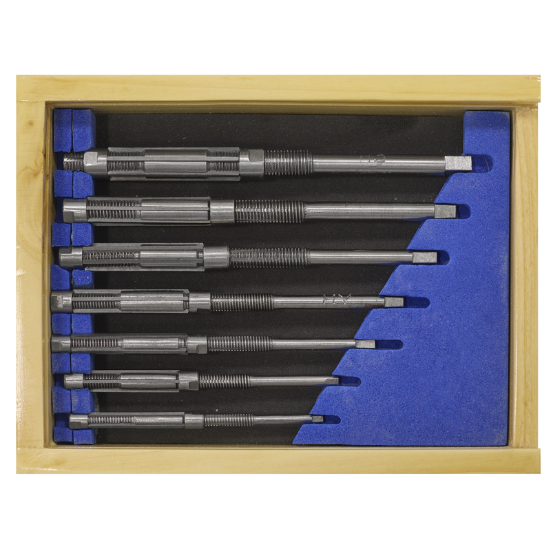 Sealey AHR3803 Adjustable Hand Reamer Set - 7pc
