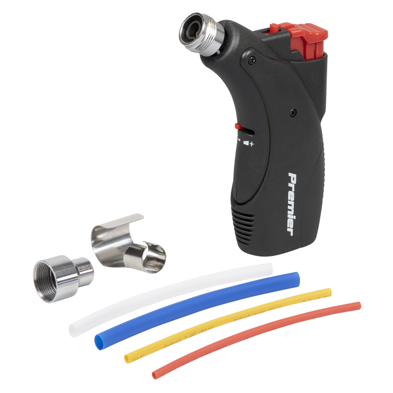 Sealey AK2974 Premier Micro Butane Hot Air Blower/Heating Torch with Heat Shrink Tubing