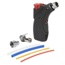 Sealey AK2974 Premier Micro Butane Hot Air Blower/Heating Torch with Heat Shrink Tubing