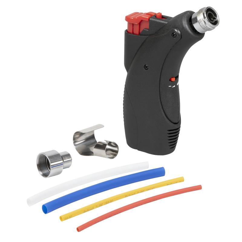 Sealey AK2974 Premier Micro Butane Hot Air Blower/Heating Torch with Heat Shrink Tubing