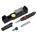 Sealey AK2976 Butane Soldering Iron Kit 3-in-1 Quick Release