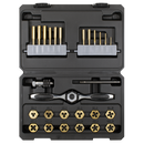 Sealey AK3026 Titanium Coated Hexagonal Tap & Die Set 26pc