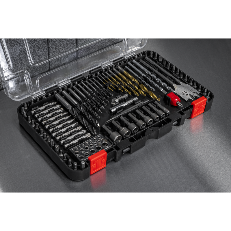 Sealey AK47104 Drill & Bit Accessory Set 104pc