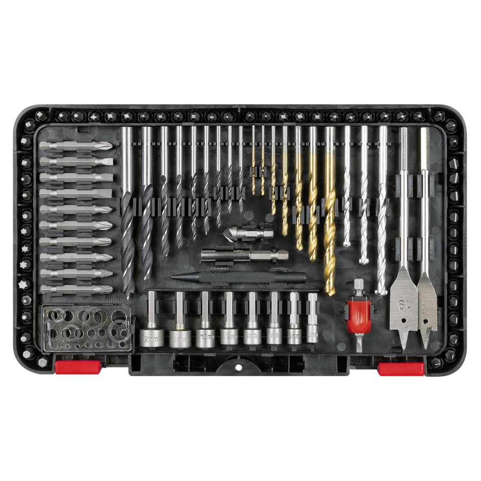 Sealey AK47104 Drill & Bit Accessory Set 104pc