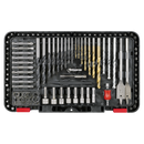 Sealey AK47104 Drill & Bit Accessory Set 104pc